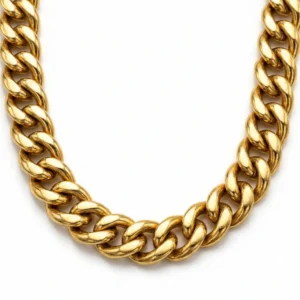 Collar Eslabones "Golden Touch"